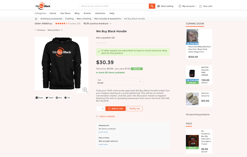 We Buy Black screenshot 3